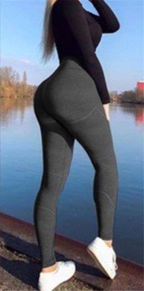 

women designer yoga striped pencil pants high waist active trousers skinny sports capris ladies fashion pants, Black;white