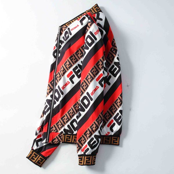 

2020 men's fashion luxury jacket spring fashion jacket spring autumn brand coat long sleeve zipper clothing, Black;brown