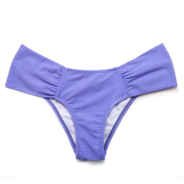 

2019 новые женские плавки продаются быстро через чистый цвет сексуальные бикини плавки через границу оптом, White;black