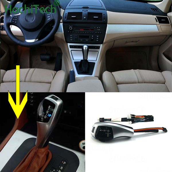 

последние в 2019 обновленный look led ручка переключения передач для x3 e83 e83 lci 2004-2010 аксессуары