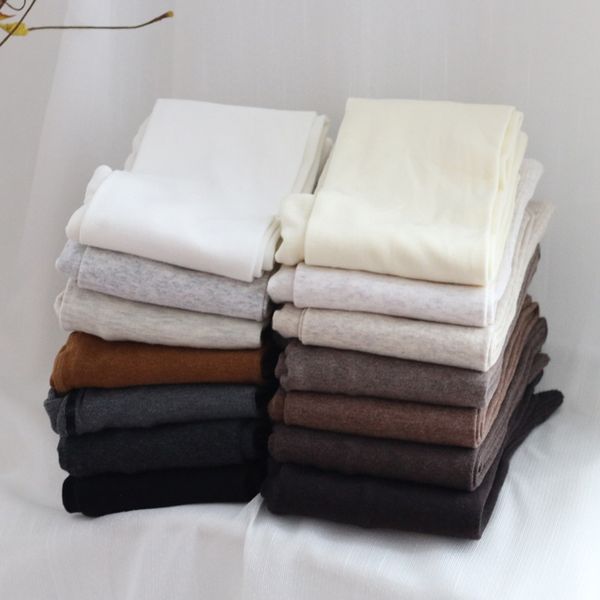 

зима хлопок кашемир колготки женщины осень зима теплые колготки полный фут женский толстый чистый цвет сим колготки конфеты цвет мило, Black;white