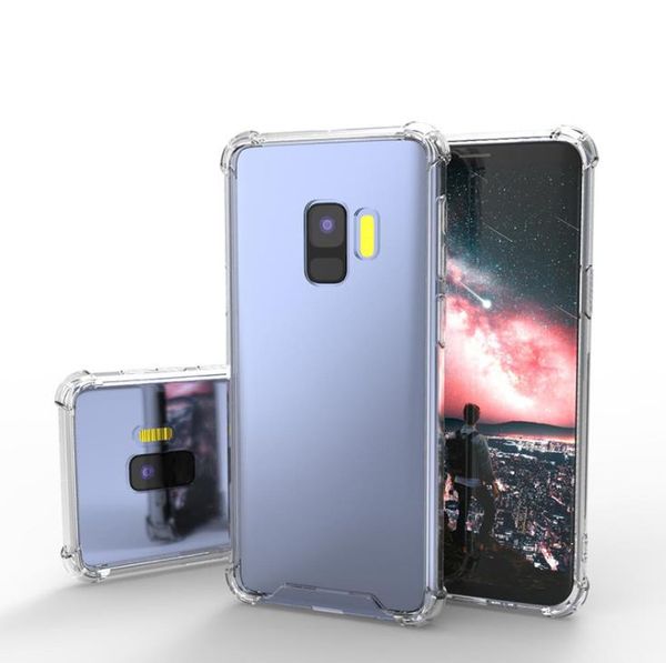 

Shockproof acrylic tpu clear hard back ca e cover for am ung galaxy 10 9 8 plu 10e