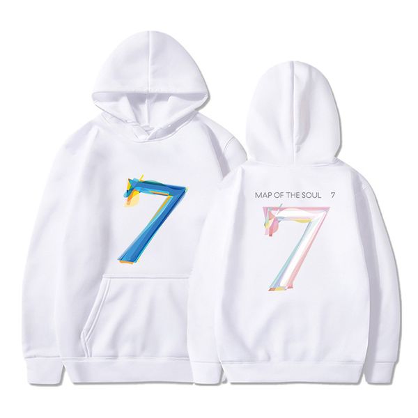 

фуфайки hoodie мило аниме лило и капюшоном свитер карта suol 7 пуловер свитер, White;black