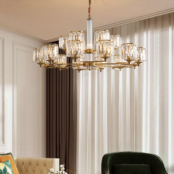 New Design American Luxury Copper Chandelier Lighting European