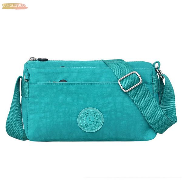 

casual women messenger bag shoulder bag bolsa feminina waterproof nylon travel bag women plain crossbody