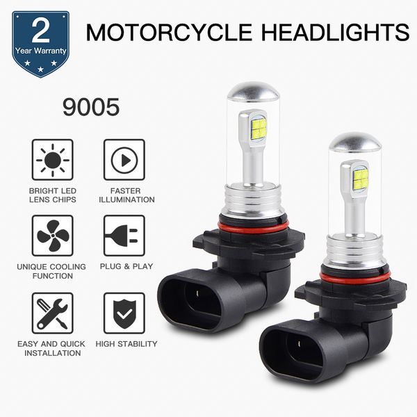 

nicecnc 80w led headlight bulbs for can-am commander 800 1000 outlander max 500 650 1000 renegade 800r maverick max 1000r