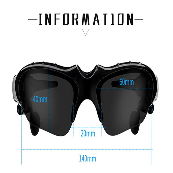 2020 New Polarized Cycling Glasses Bluetooth Men New Polarized Cycling Glasses Bluetooth Men Motorcycling