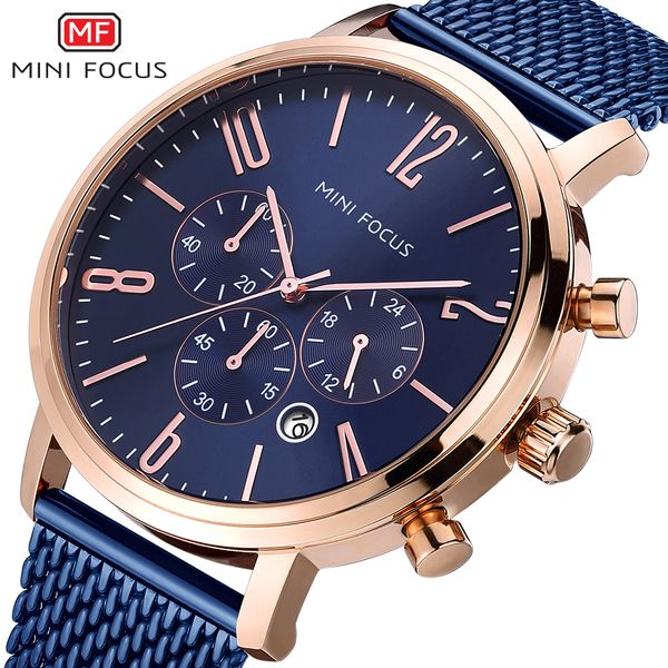 

mini focus fashion sport watches men clock stainless steel watch waterproof quartz watch relogio masculino, Slivery;brown
