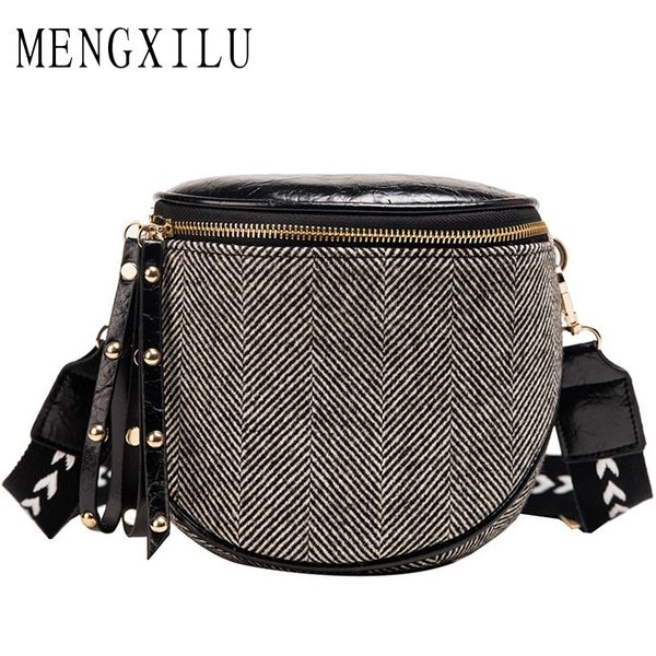 

new fashion crossbody bags for women 2020 quality ladies leather chest bags female belt women waist bag ladies bolsa feminina