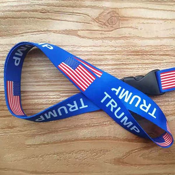 

TRUMP Сундук Карты Ремешок Съемный Флаг США Брелки Строка Знак Подвеска Партия Пода