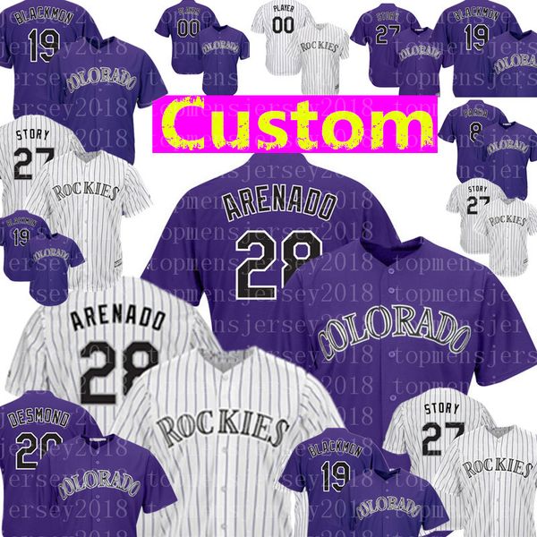 

28 nolan arenado colorado cu tom rockie jer ey 19 charlie blackmon 27 trevor tory 21 kyle freeland 14 tony wolter 20 ian de mond ba eball