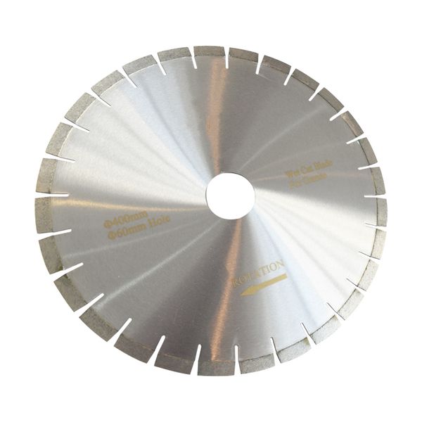 

16 inch d400mm silent blades diamond saw blades for granite edge cutting diamond cutting disc stone cutting tools one piece