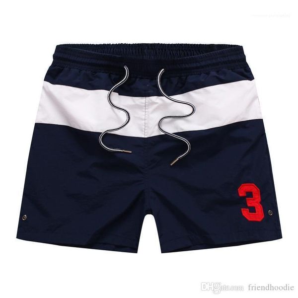 

beach apparel mens summer sports short pants strip panelled relaxed clothing drawstring homme casual, White;black