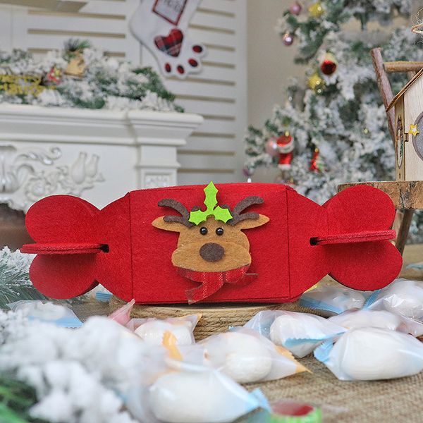 

gift packing candy bag folding fit for home christmas party decoration gift apple bags cute mini