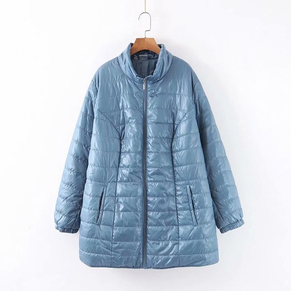 

down jacket big collar women fashion creative blue long section hat thicken keep warm trend autumn winter 2019 fashion new, Black