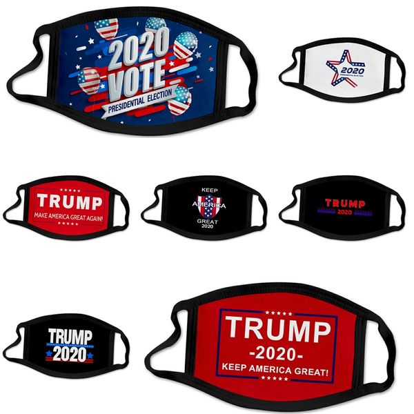 

cartoon printed children's masks three-dimensional dustproof sunscreen student face masks reusable designer trump mask t2i5948 #881, Black