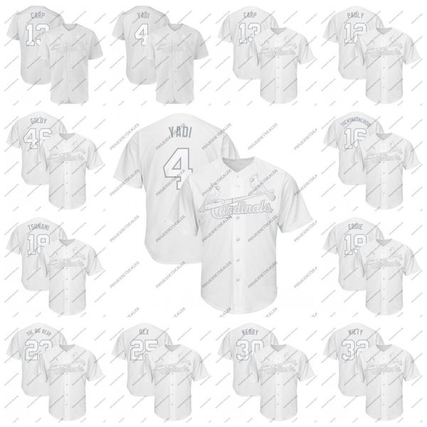 

4 Yadier Molina Yadi St. Louis 2019 Players Weekend Cardinals Paul Goldschmidt Matt Carpenter Carp Kolten Wong THEWONGONE808 Martinez Jersey
