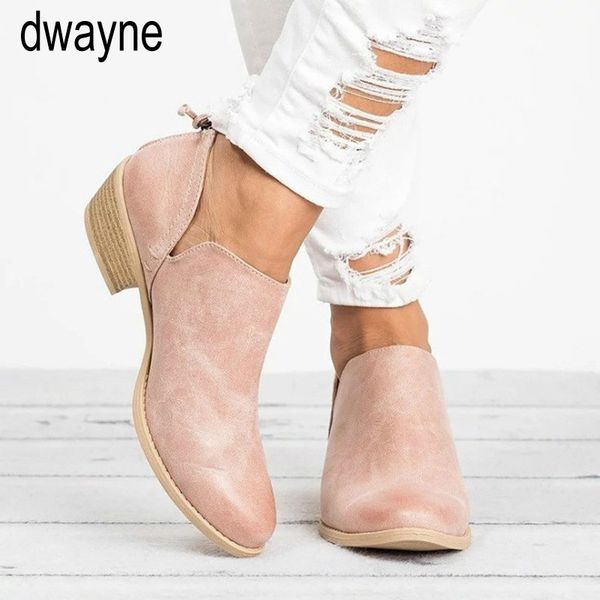 

2019 spring autumn women butterfly-knot boots slip-on med high heels pointed toe shoes woman botas mujer women shoes, Black