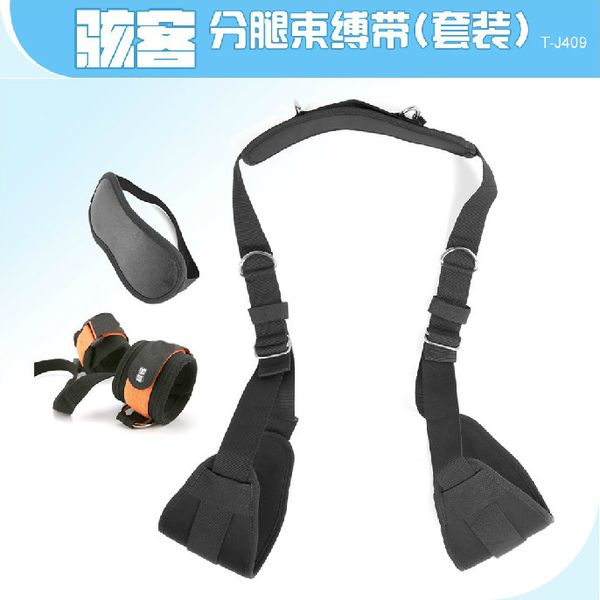 

hacker leg-splitting binding belt j409  character leg-opening binding belt products alternative furniture, Black;white