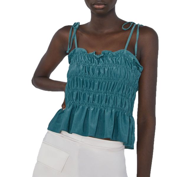 

summer casual off shoulder halter crop women clothes 2019, White