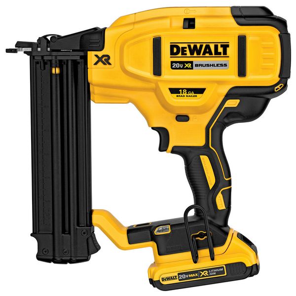 

Dewalt dcn680d1 20 volt 18 gauge micro no e cordle brad nailer kit