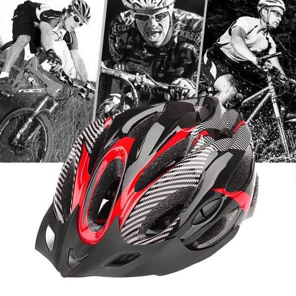 

bicycle mountain bike helmet safety cycling helmet bike head protect adjustable