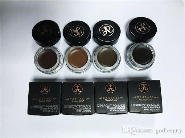 

New ana ta ia beverly hill dipbrow pomade medium brown waterproof makeup eyebrow 4g blonde chocolate dark brown ebony auburn geyebrow