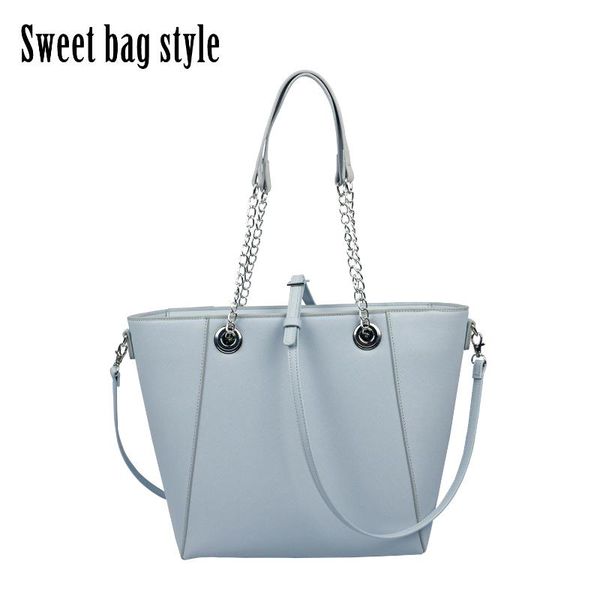 

к 2020 году новые о сумка сладкий стиль сумка с длинной цепью металла плакировка винта для искусственная кожа обжог водонепроницаемый женщин