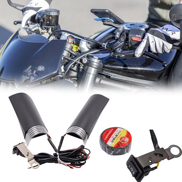 

universal 12v motorcycle handlebar grips heated wrap grips 1pair