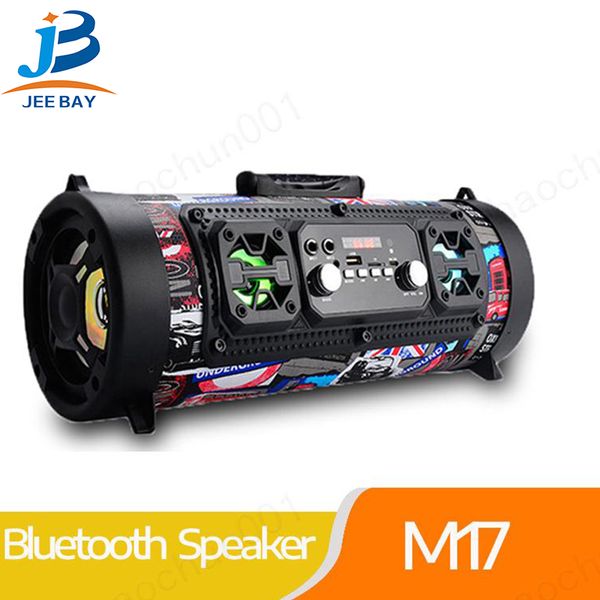 

New CH-M17 Portable Outdoor Bluetooth Speaker Wireless Multifunctional TF Card Surround Sound Speaker stereo with Microphone