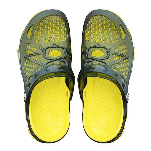 

non slip sports breathable home casual waterproof sandals summer comfortable travel jelly beach quick drying, Black