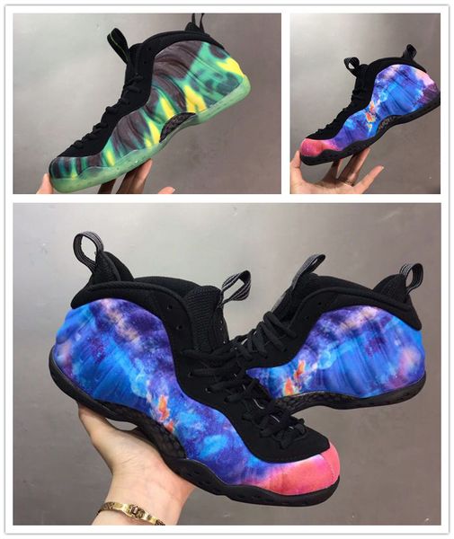 

new penny hardaway alternate galaxy big bang men basketball shoes sports sneakers posite one paranorman green trainer with box