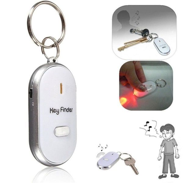 

anti-потерянная беспроводной сигнализации key finder locator брелок whistle sound tracker светодиодные anti-потерянное устройство для пожилы