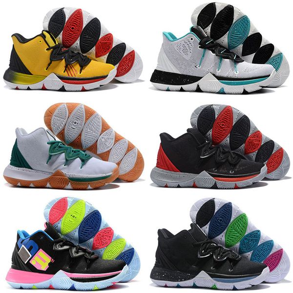 

2019 new kyrie black magic 5 basketball shoes for sale kyrie store mens sports kyrie 5 sneakers size 7-12