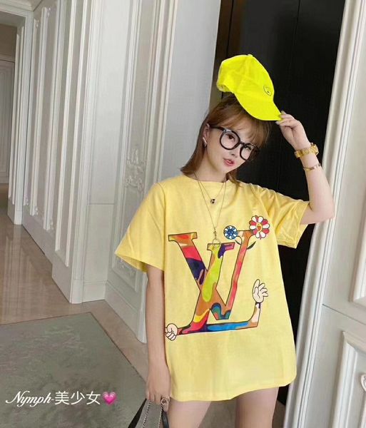 

2020 summer womens t-shirt designer casual summer short sleeve print t-shirt fashion v womens splice t-shirt, White
