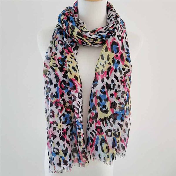 

lakysilk] new fashion spring leopard scarf women print cotton viscose striped headscarf female muslim hijab scarves, Blue;gray