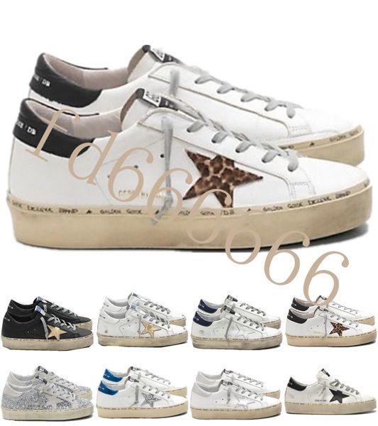 

новая италия multicolor каблука golden superstar gooses кроссовки мужчины / женщины классический белый do-старые грязные ботинки привет star, Black
