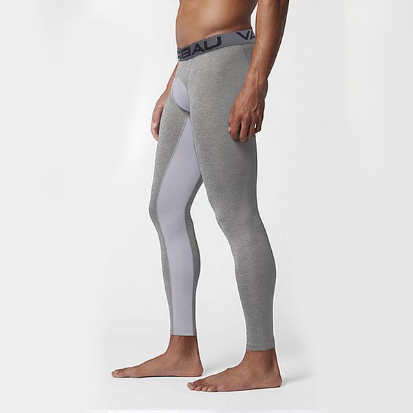 

fitness pant men compression pants warm dry cool sports tights baselayer running leggings thermal coldgear basketball, Black;blue