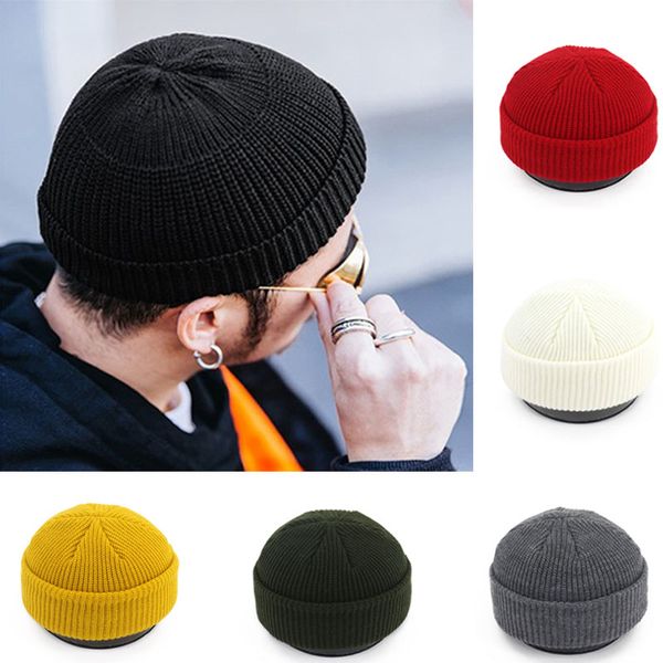 

fashion melon hat beanie men's women's hip-hop urban street knit hats ladies men's casual piss without brim portable