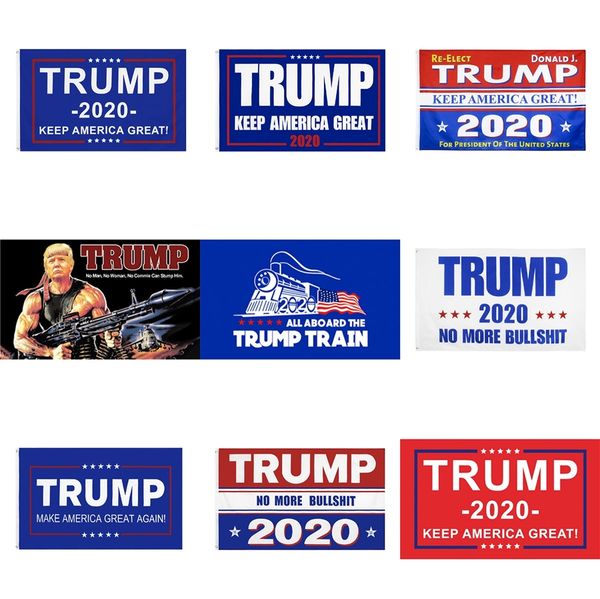 

donald trump flag hand held trump flag double sided printed bumper keep america great banner 2020 president election flag #437
