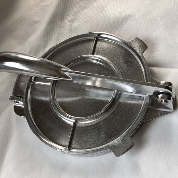 

foldable tortilla maker press heavy aluminium meat press gadgets bakeware tools pie tools silver kitchen accessories other kitchen dining