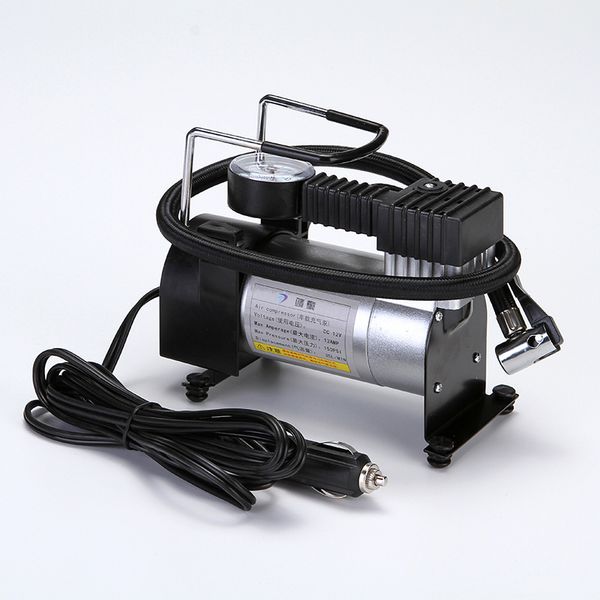 

metal on-board portable single-cylinder inflatable pump for cars motorcycles electric bicycles rubber boats balls car styling