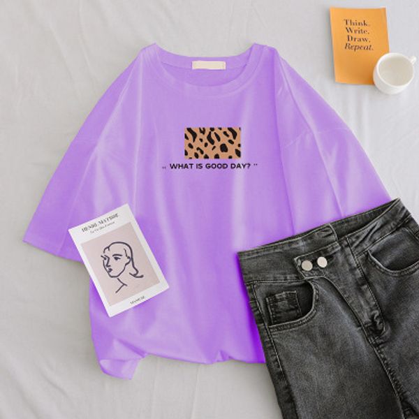 

2020 new arrival women t shirt fashion summer short sleeve t shirts with printed 7 colors designer womens tees size s-2xl ph-yf202181 00, White