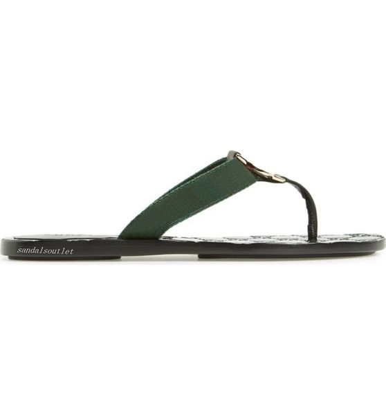 

ens fashion web leather thong sandals slippers boys girls causal flip flops, Black