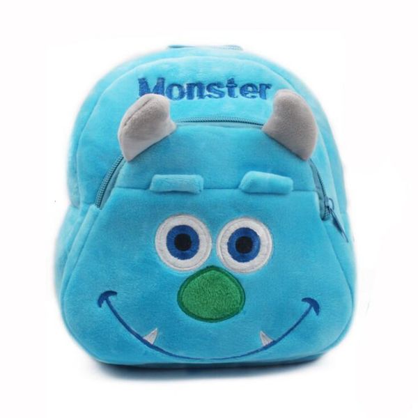 

plush in 2018 students monsters university school bag backpack children in kindergarten mini schoolbag mochila escolar