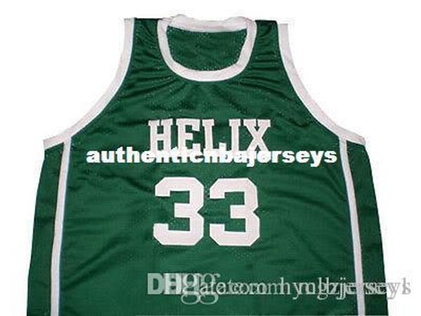 

#33 bill walton helix high school basketball jersey white embroidery custom any number and name xs-6xl vest jerseys, Black;blue