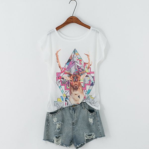 

womens designer slim base shirt cced, White