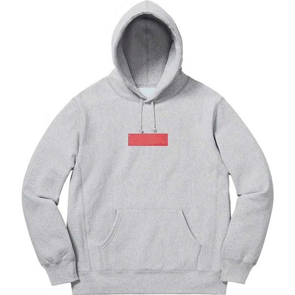 

19fw box logo mens designer hoodies luxury men women couples hooded sweatshirt mens pullover hoodie size m-2xl, Black