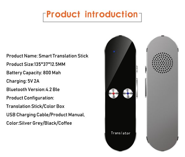 

new translator portable voice 68 language translator enence smart instant real time