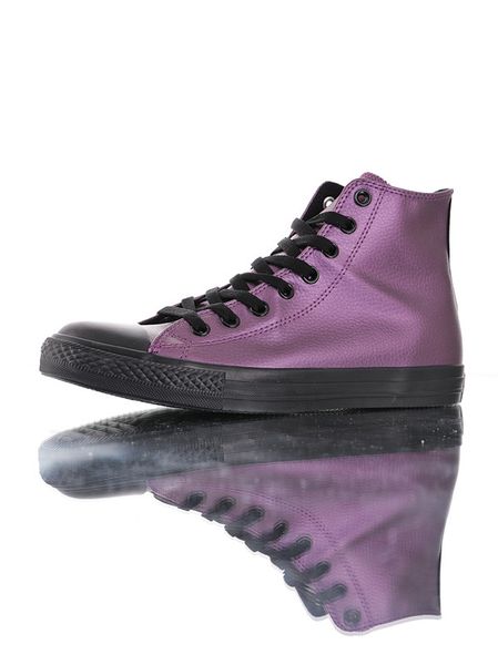 

chuck all star привет кожа electric light фиолетовых черный тапки классический высокая мужская повседневная обувь мода женская дизайнерские, Black